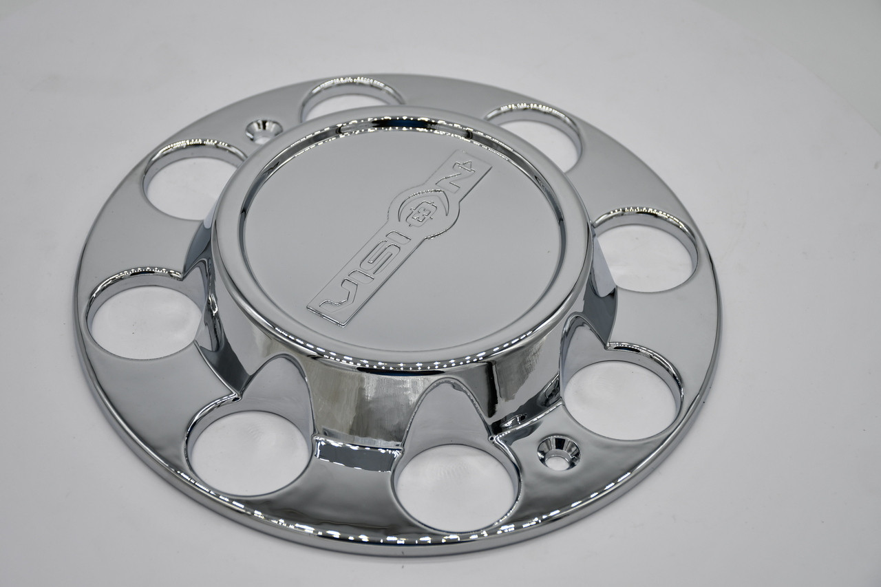 Vision 81A Heavy Hauler Trailer C81F-180F Chrome Wheel Center Cap 9" Fits 8x180