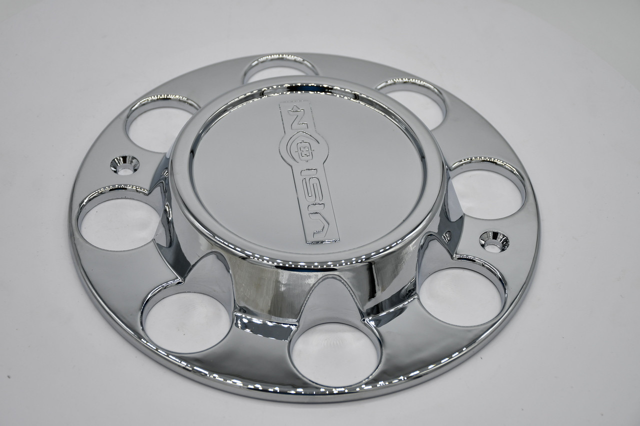 Vision 81A Heavy Hauler Trailer C81F-180F Chrome Wheel Center Cap 9" Fits 8x180