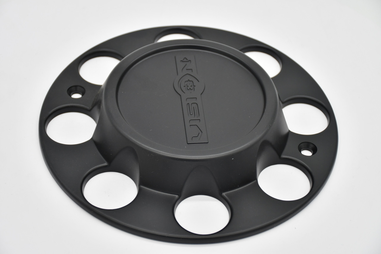Vision 81A Heavy Hauler C81FMB-180F Matte Black Wheel Center Cap Fits 8x180