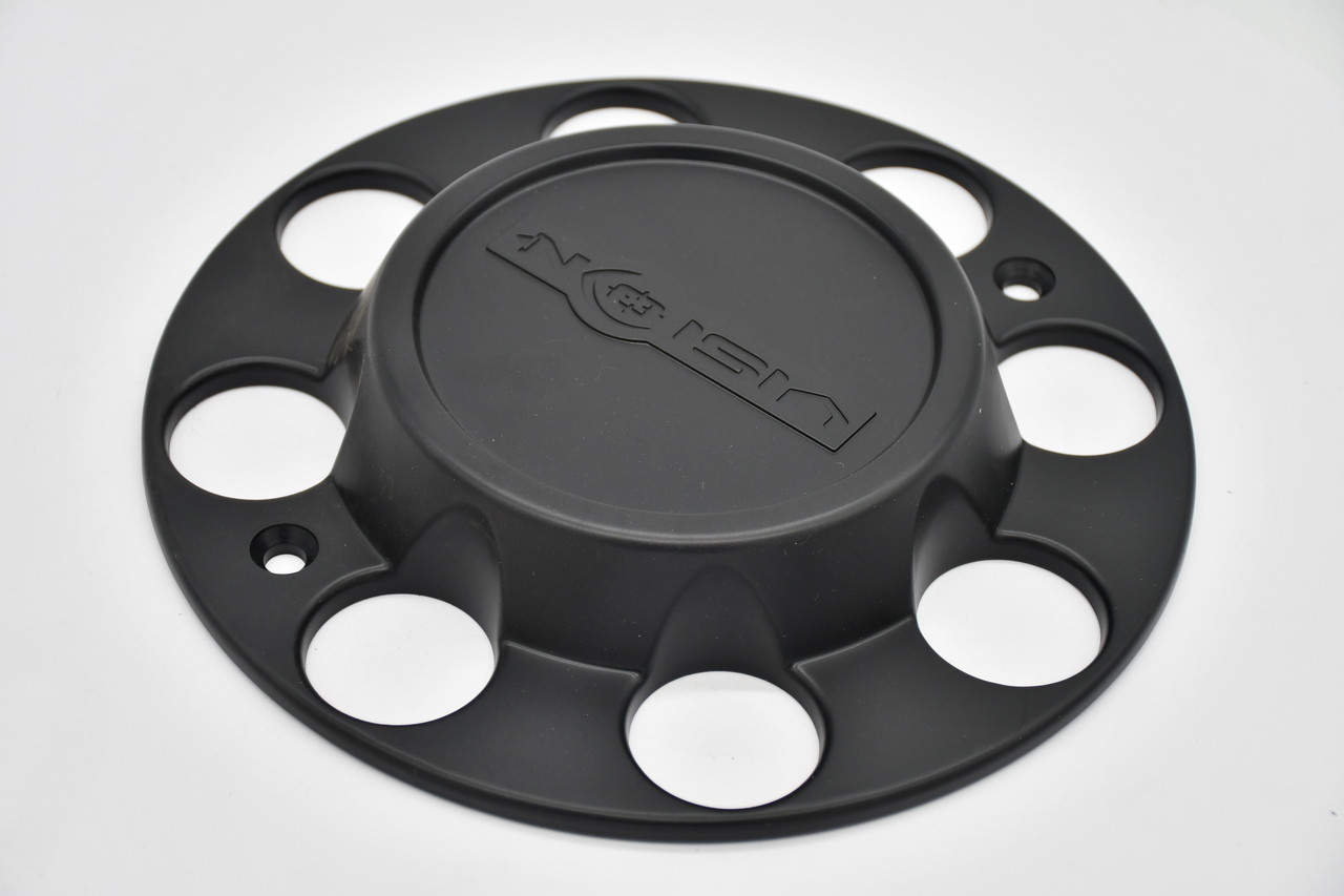 Vision 81A Heavy Hauler C81FMB-180F Matte Black Wheel Center Cap Fits 8x180