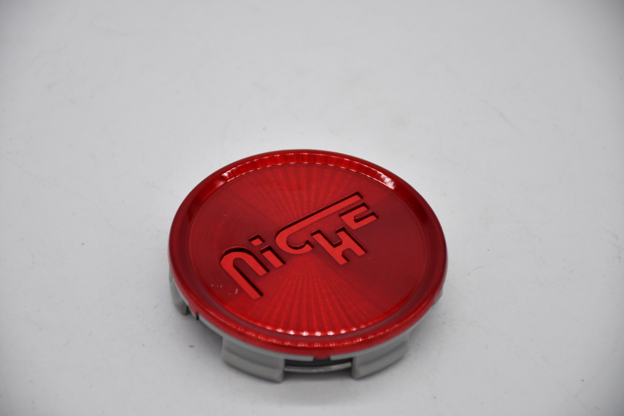 Niche Gloss Red Wheel Center Cap Hub Cap 1003-22QL 2.6"