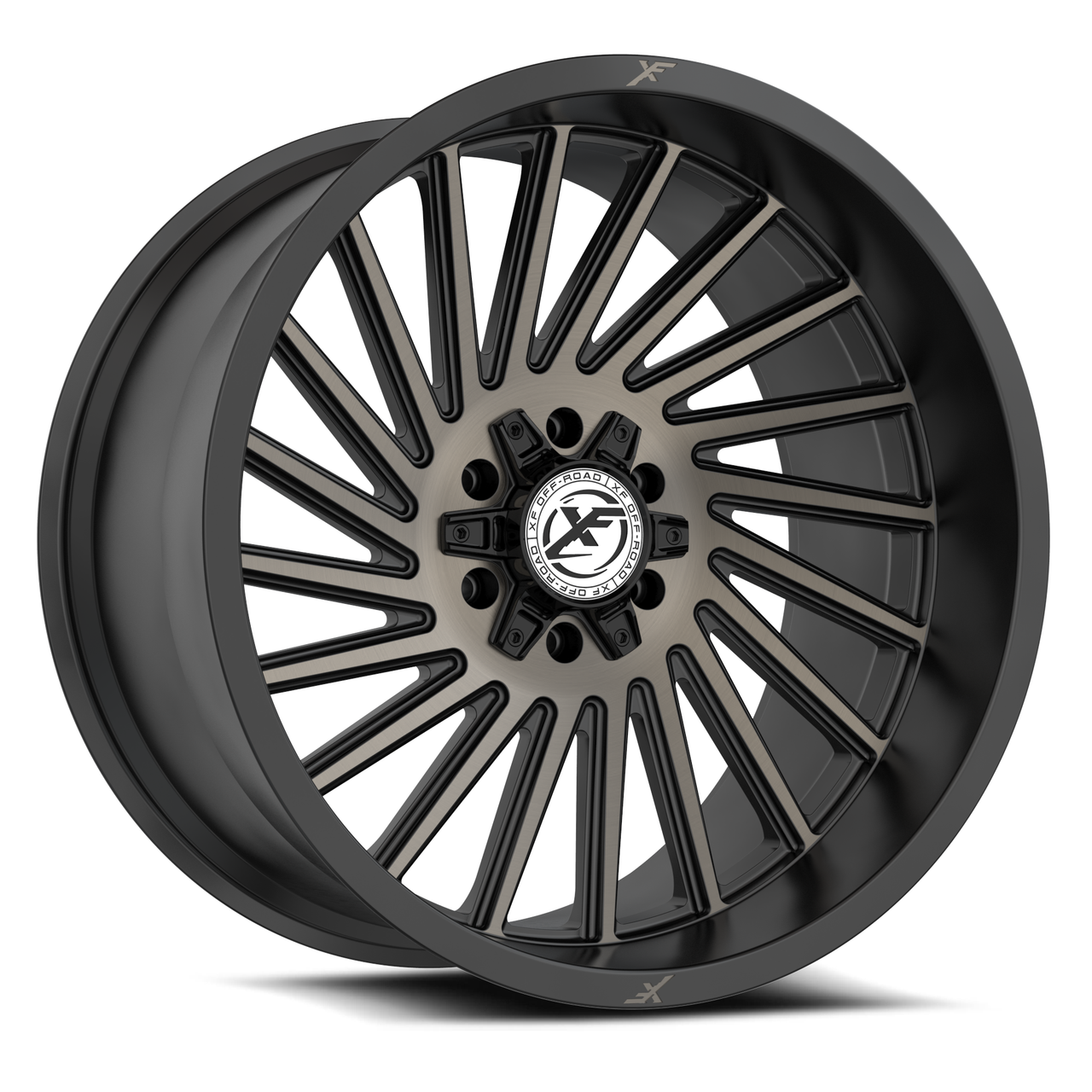 Set 4 20" XF Off-Road XF-239 Black & Bronze Machined DDT 20x10 8x6.5 8x170 -12mm