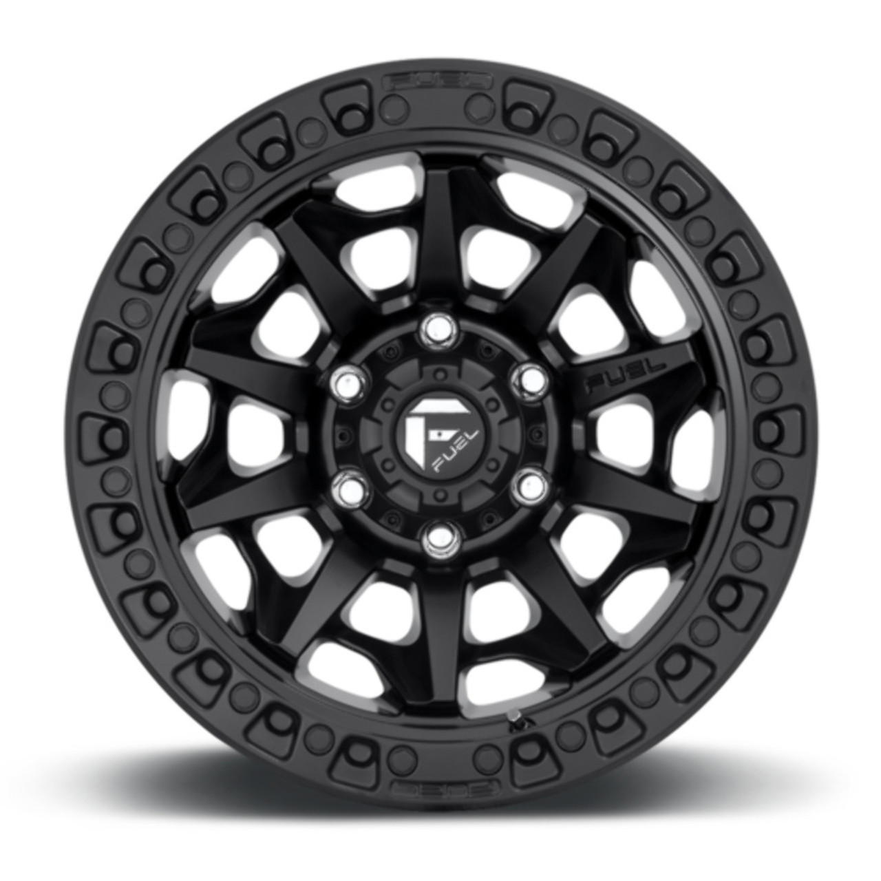 17" Fuel D694 Covert 17x8.5 6x5.5 0mm Matte Black For Chevy GMC Ram Cadillac Rim