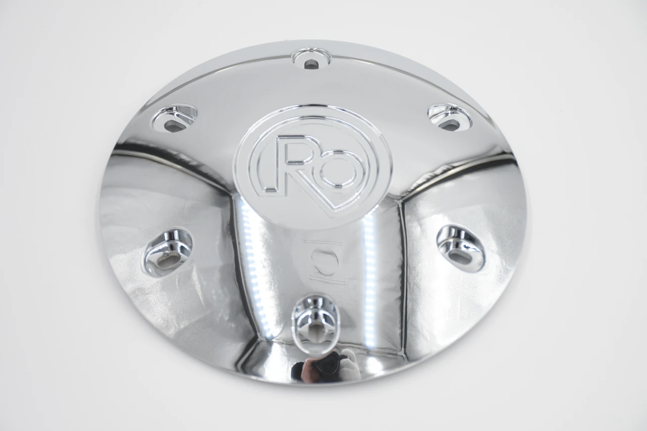 Set 4 Chrome Ro Universal Center Caps Fit Any Wheel 6x135 w/ 14x2 Lug Nuts