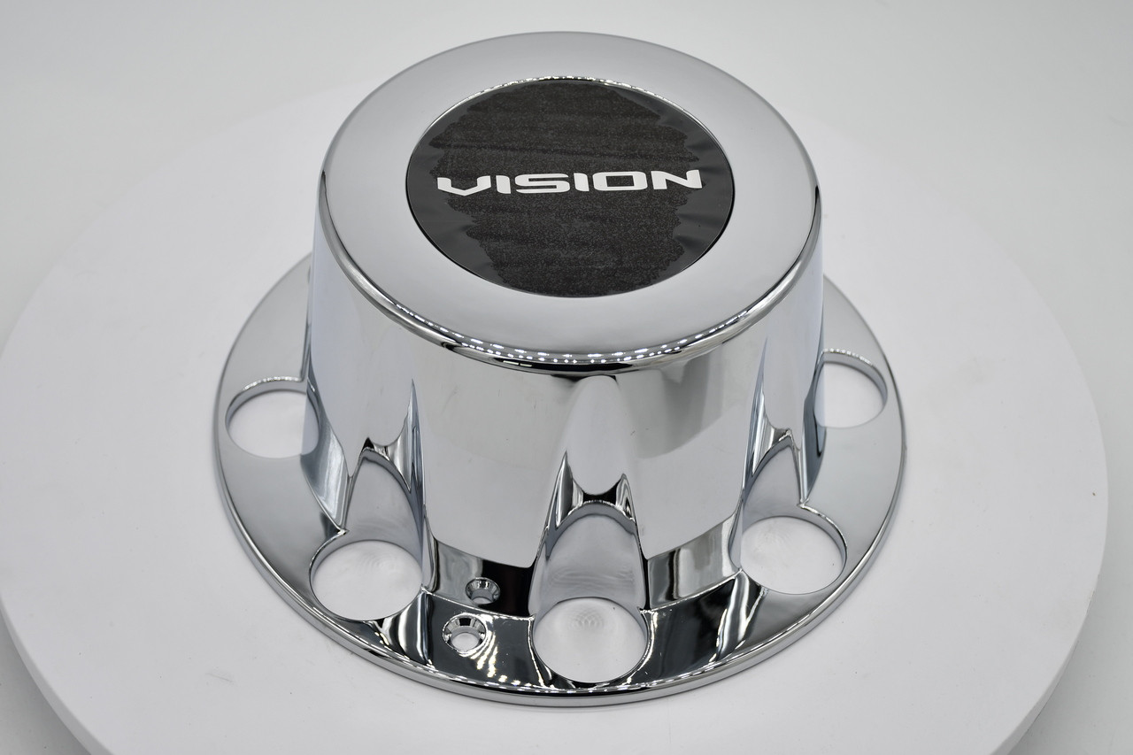 Vision 181 Hauler Dually C181Z-210R Chrome Wheel Center Cap 10.25" Fits 8x210