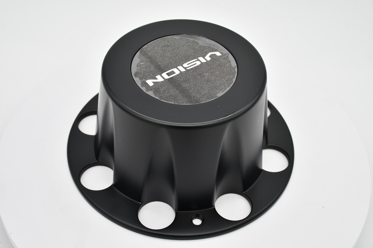 Vision 181 Hauler Dually C181ZMB-210R Matte Black Wheel Center Cap 10.25" 8x210