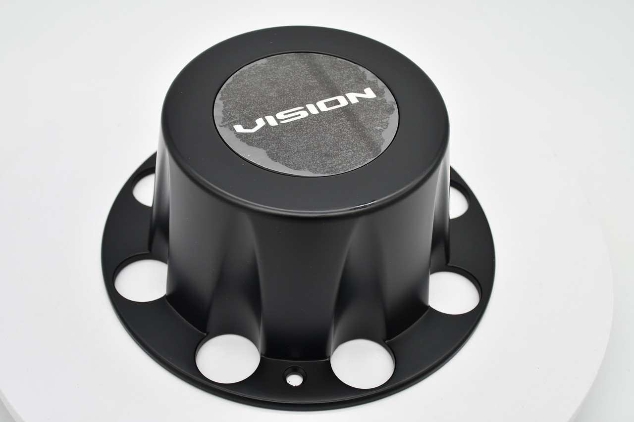 Vision 181 Hauler Dually C181ZMB-210R Matte Black Wheel Center Cap 10.25" 8x210