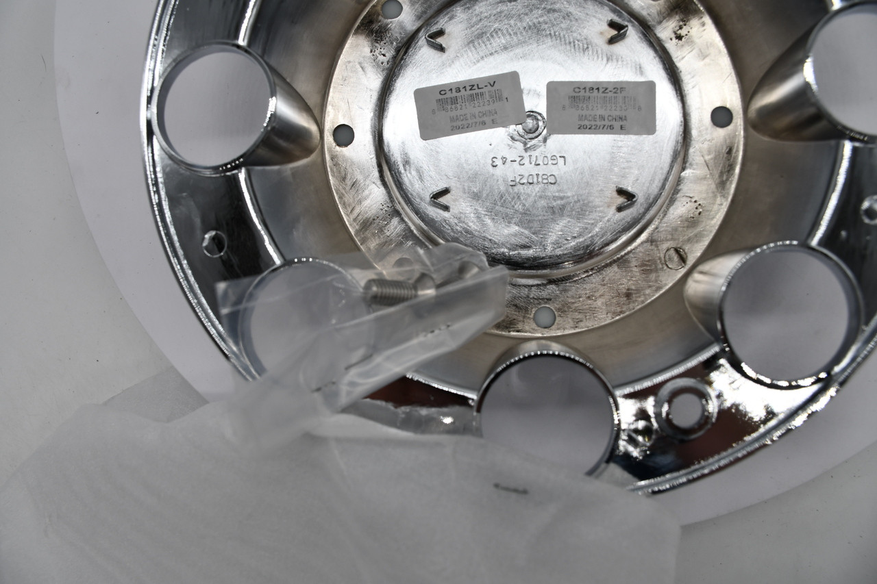 Vision Chrome Wheel Center Cap Hub Cap C181Z-2F 9.9"