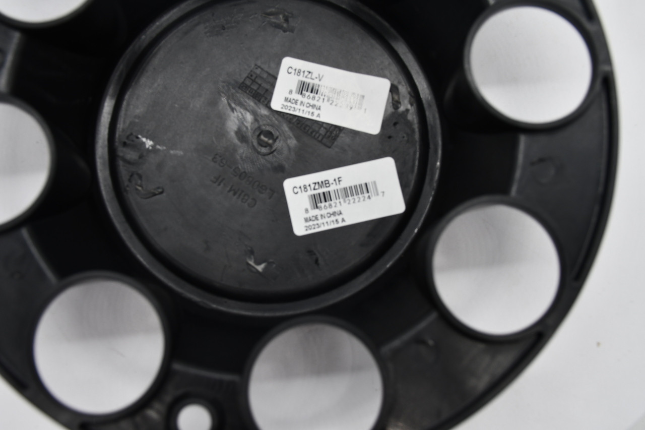 Vision Satin Black Wheel Center Cap Hub Cap C181ZMB-1F 8.5"