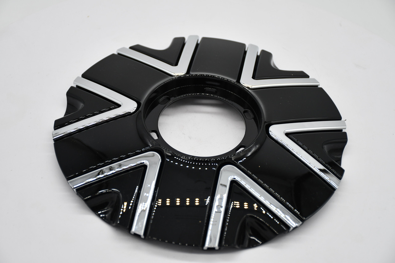 DUB Gloss Black Wheel Center Cap Hub Cap 16420-15B 8.5"