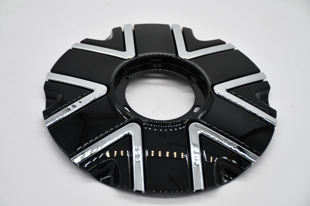 DUB Gloss Black Wheel Center Cap Hub Cap 16420-15B 8.5"