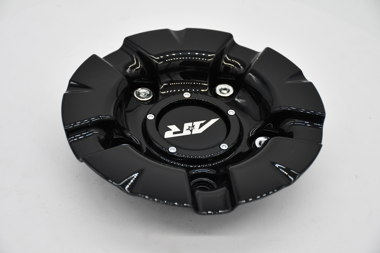 American Racing 1637206011 Gloss Black AR637 Burn Wheel Hub Cap Replacement