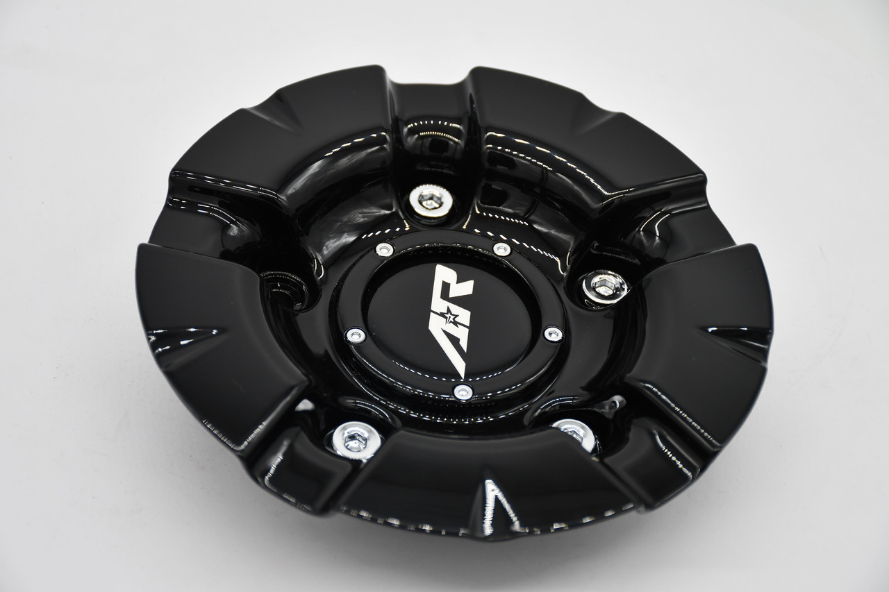 American Racing Gloss Black Wheel Center Cap Hub Cap 1637206011 6.9"