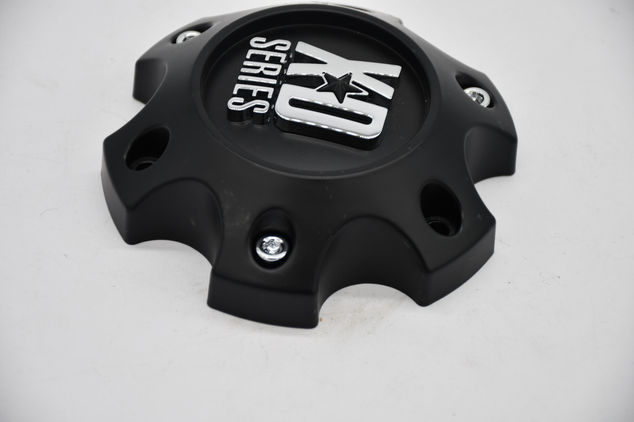 XD Satin Black Wheel Center Cap Hub Cap 1079L120SB-H34 1.85"