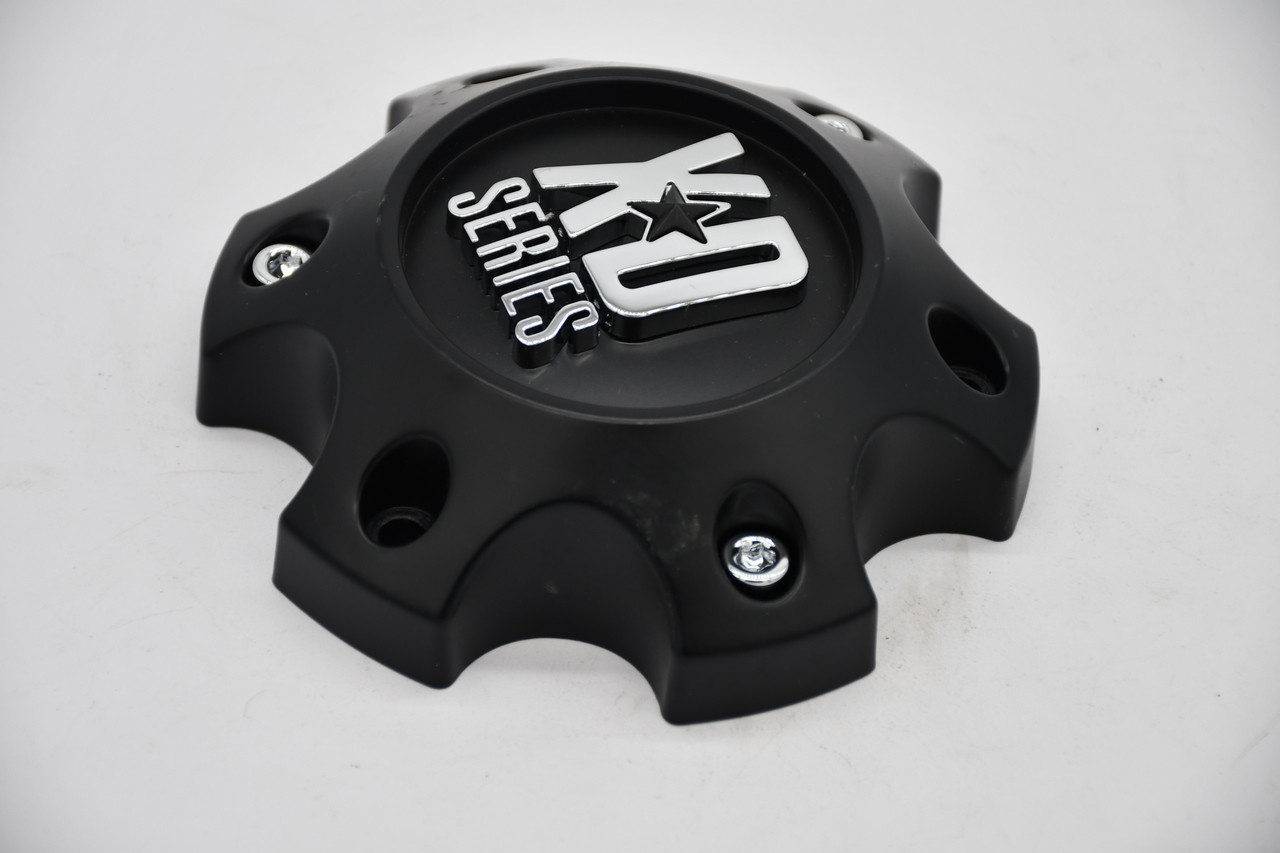 XD Satin Black Wheel Center Cap Hub Cap 1079L120SB-H34 1.85"