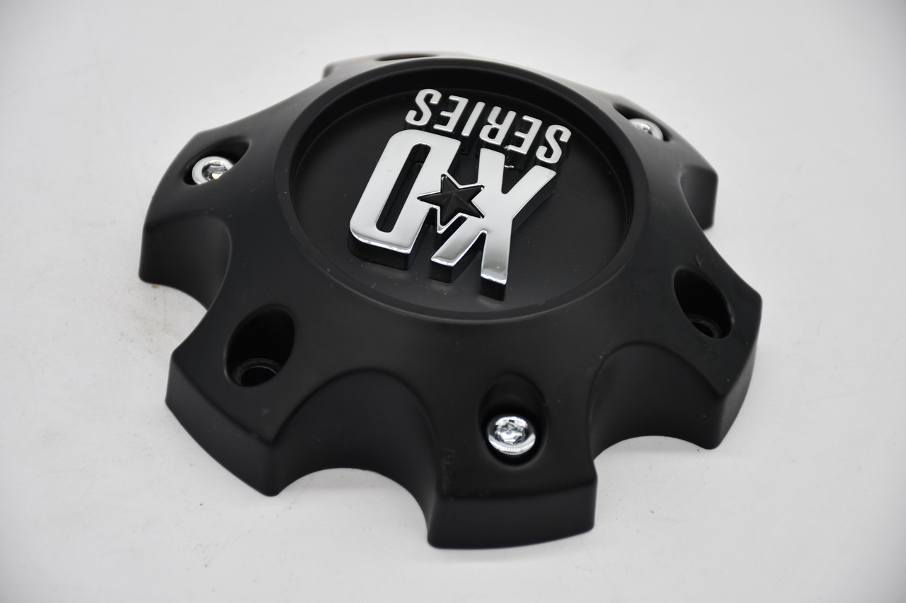 XD Satin Black Wheel Center Cap Hub Cap 1079L120SB-H34 1.85"