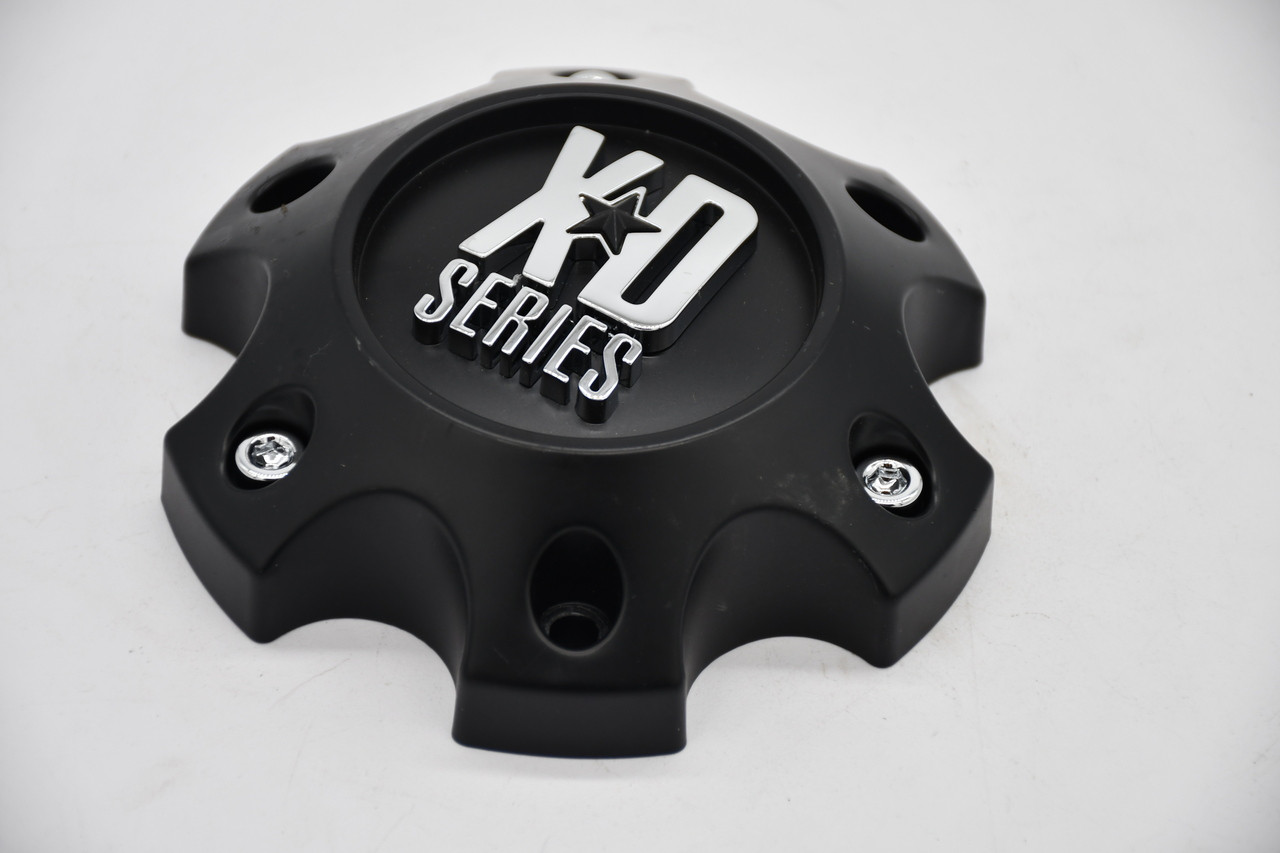 XD Satin Black Wheel Center Cap Hub Cap 1079L120SB-H34 1.85"