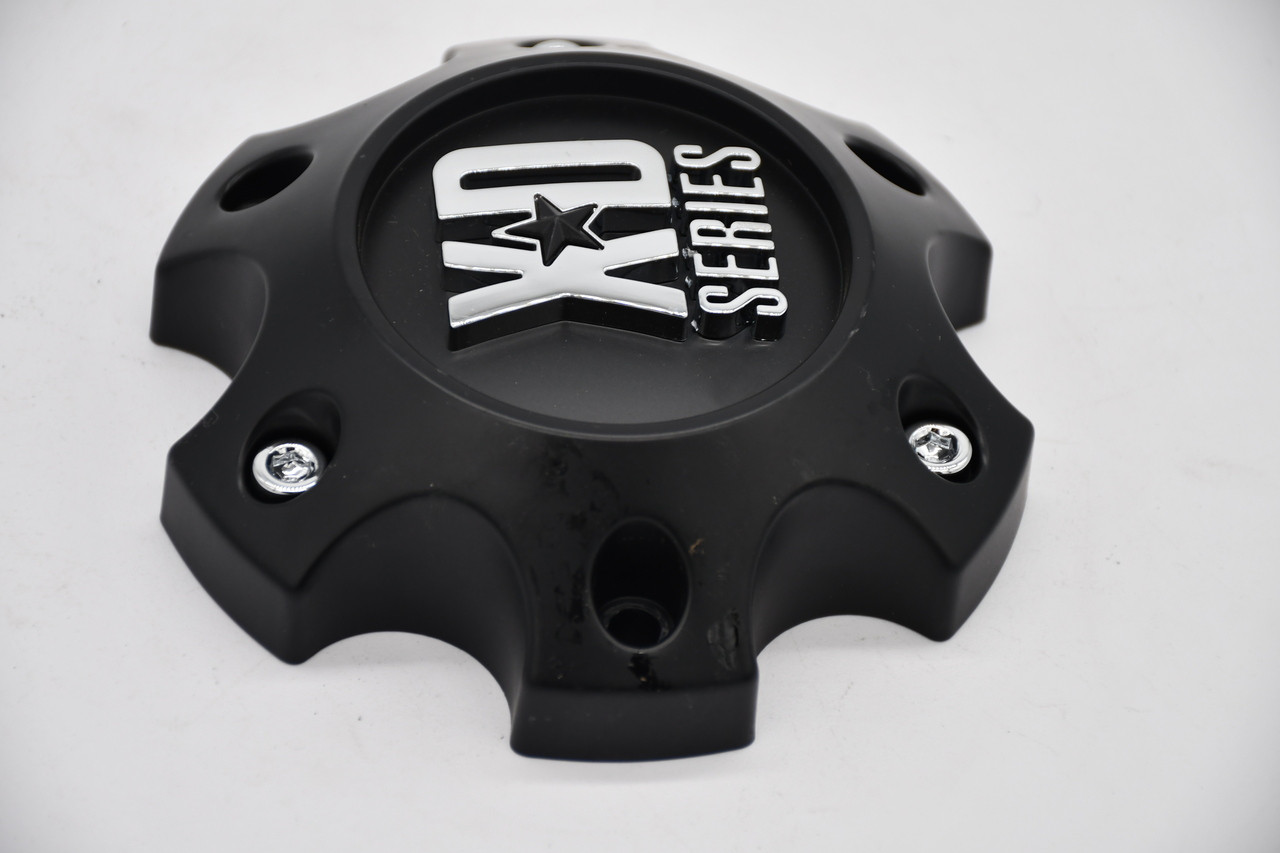 XD Satin Black Wheel Center Cap Hub Cap 1079L120SB-H34 1.85"