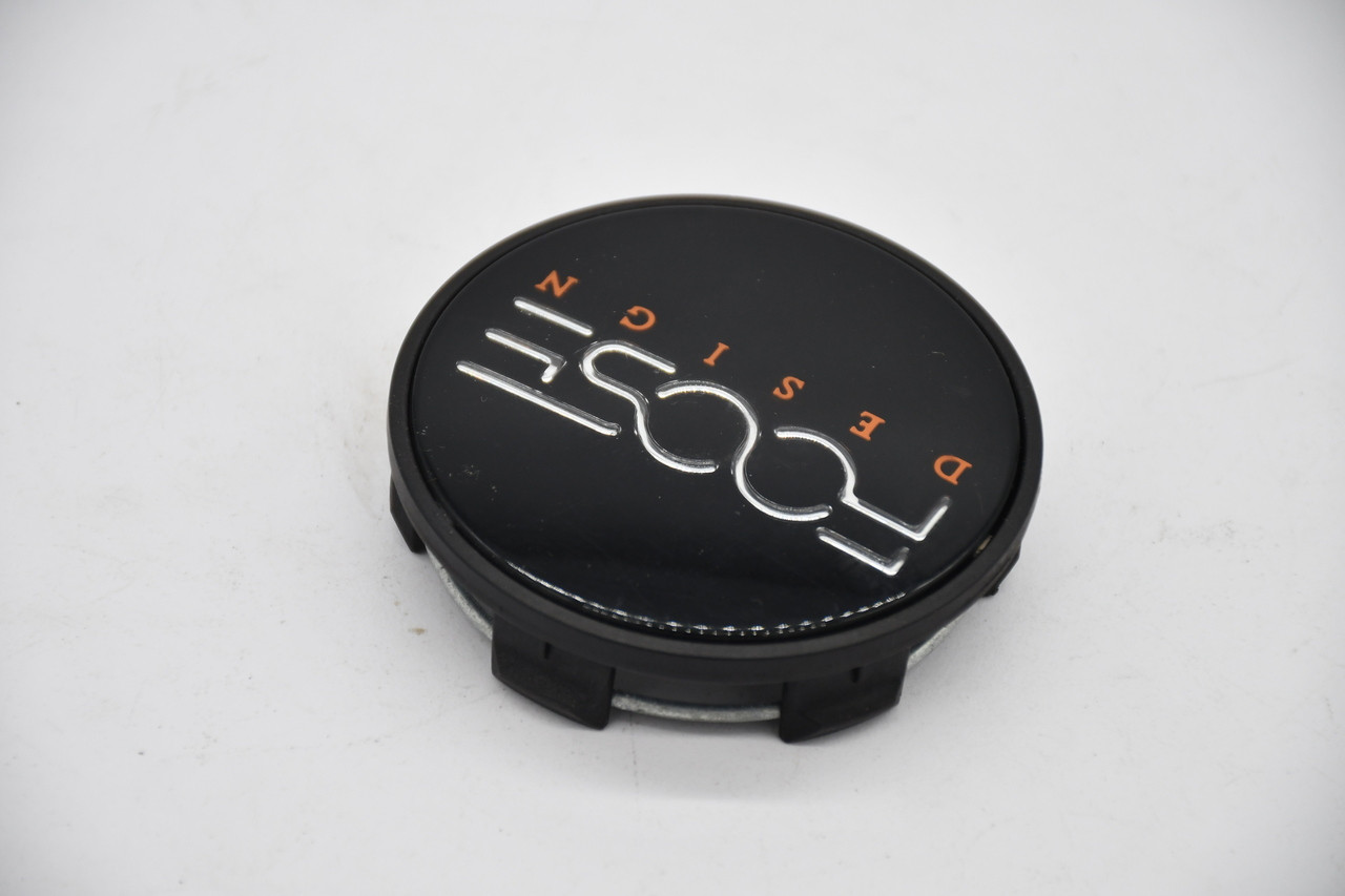 Foose Gloss Black Wheel Center Cap Hub Cap S906-06-8 3"