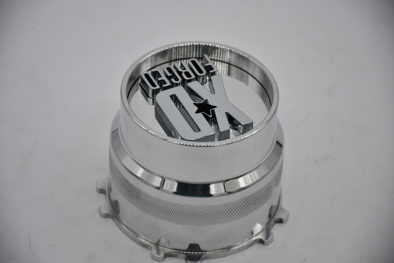 XD Chrome Wheel Center Cap Hub Cap F-XDAL120CPS-POL 3.5"