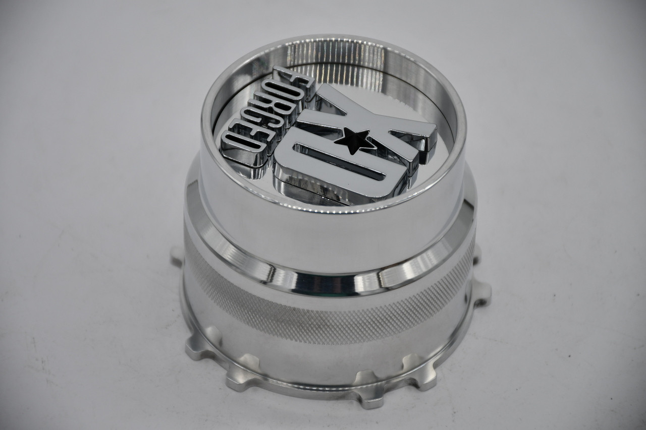 XD Chrome Wheel Center Cap Hub Cap F-XDAL120CPS-POL 3.5"