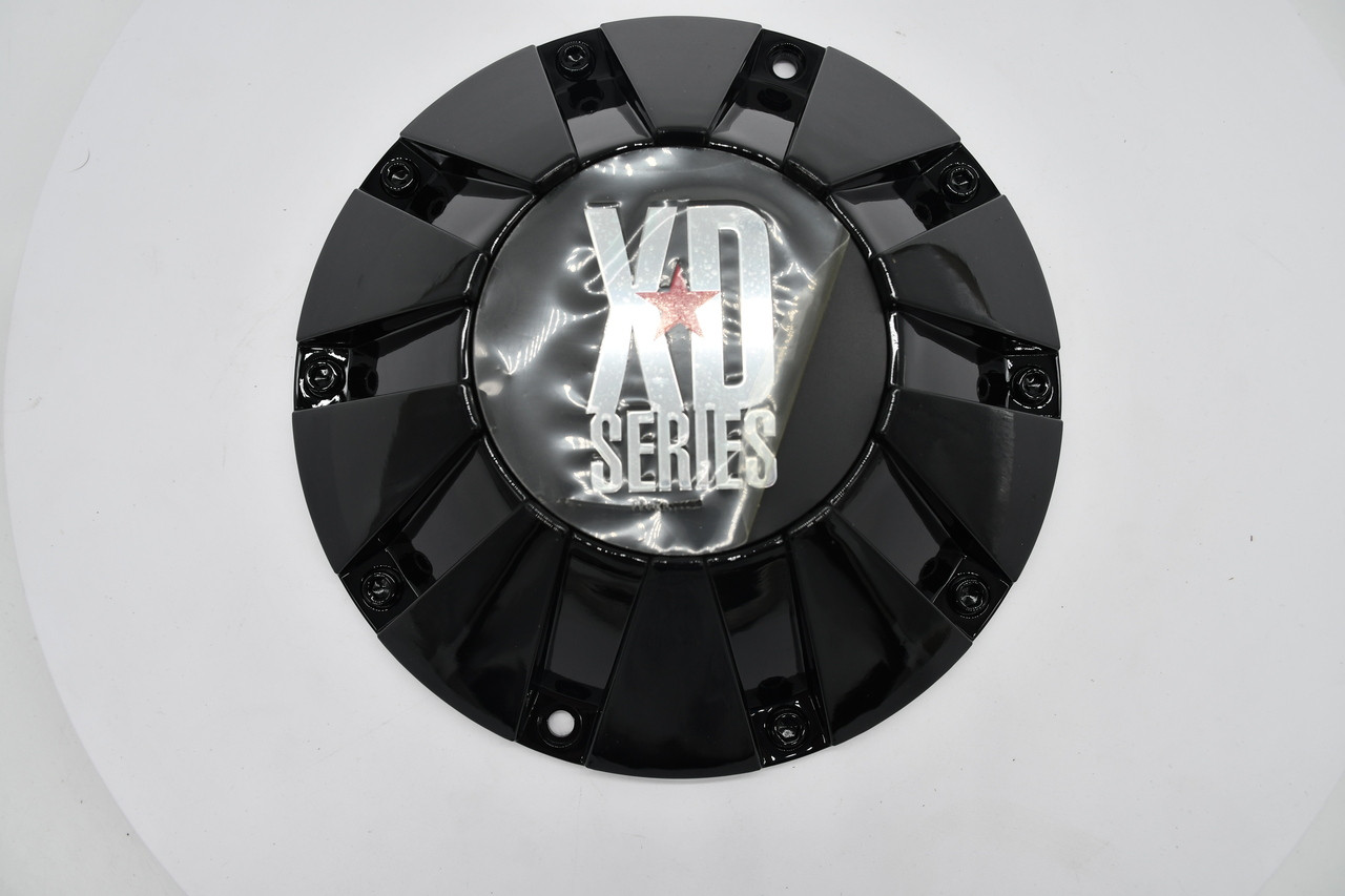 XD Gloss Black Wheel Center Cap Hub Cap 451L215-B001 8.5"