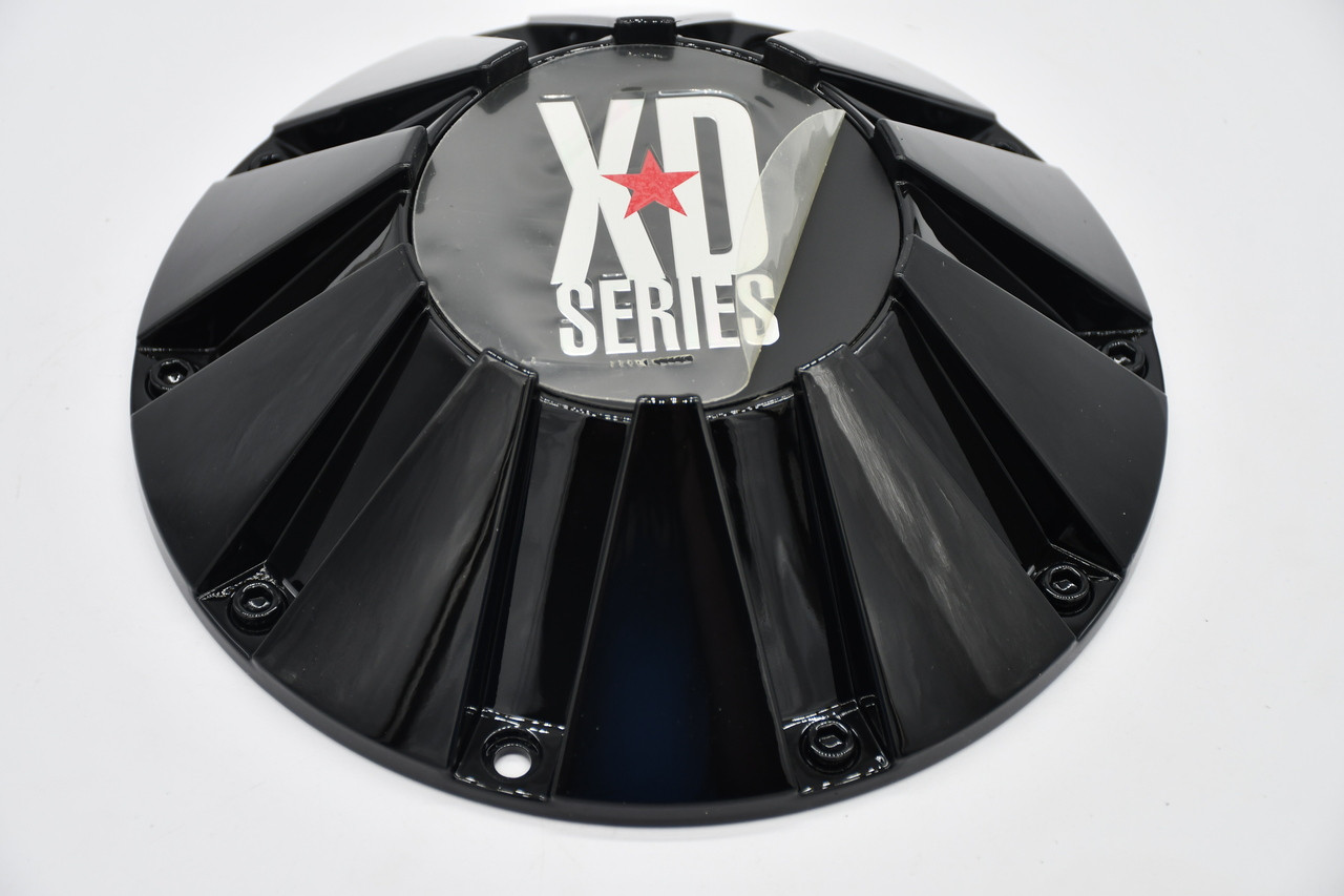 XD Gloss Black Wheel Center Cap Hub Cap 451L215-B001 8.5"