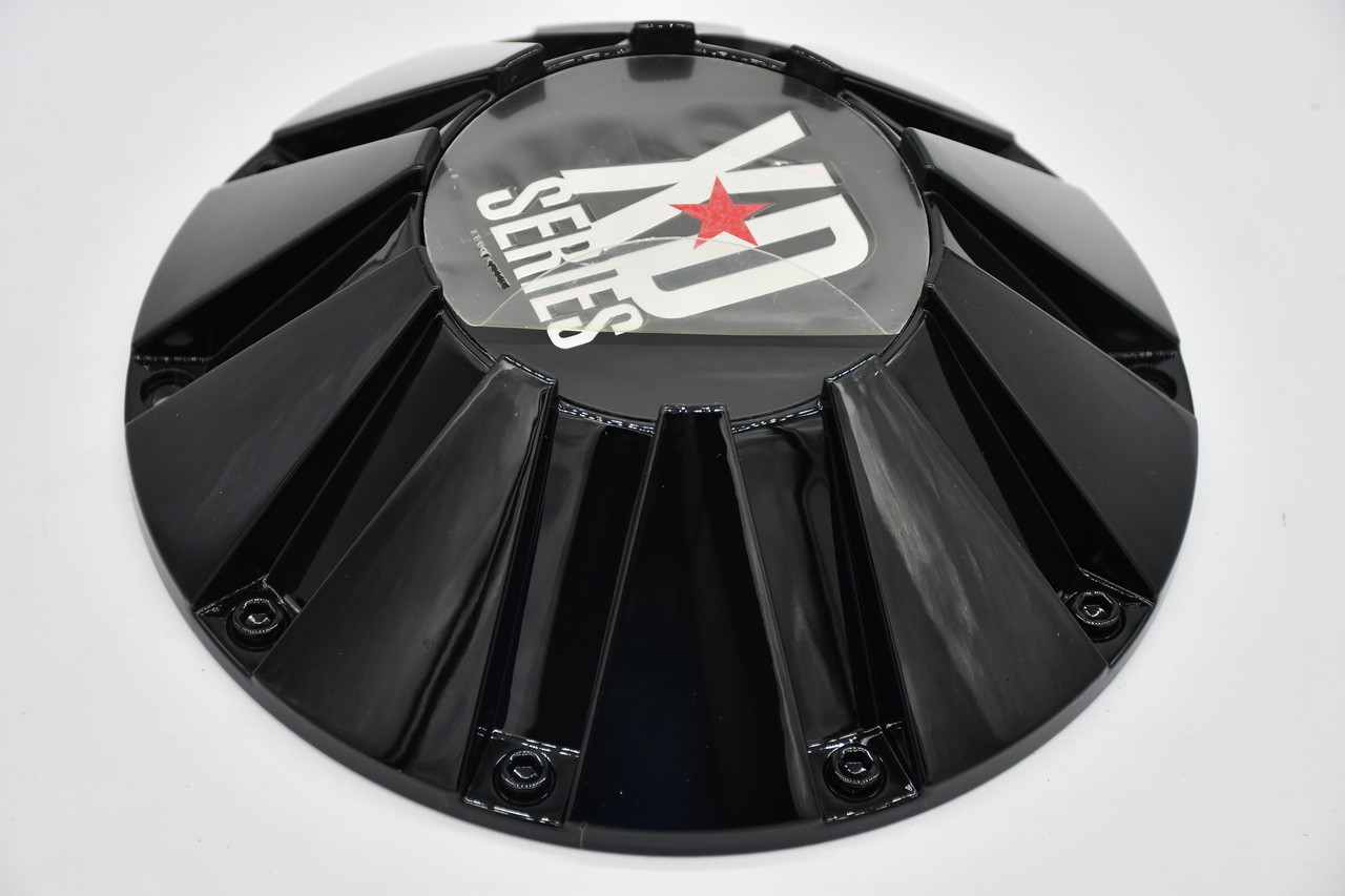 XD Gloss Black Wheel Center Cap Hub Cap 451L215-B001 8.5"