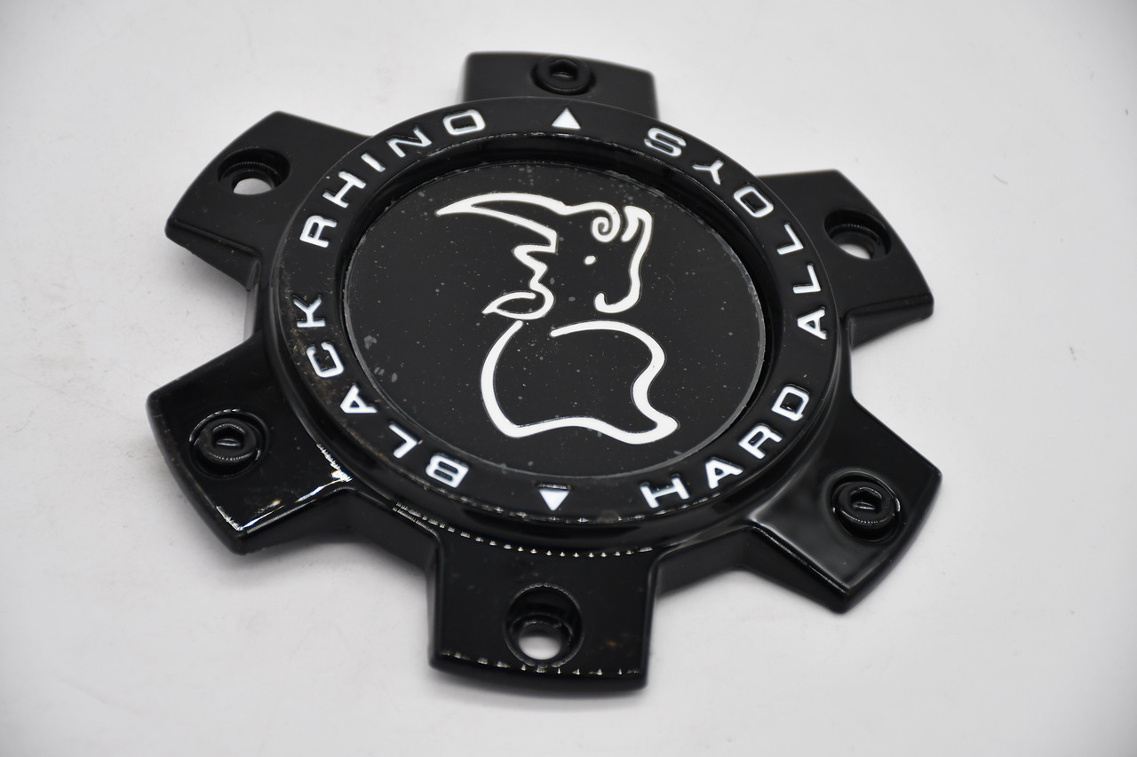 Black Rhino Gloss Black Wheel Center Cap Hub Cap 9024L139-A 5,5"