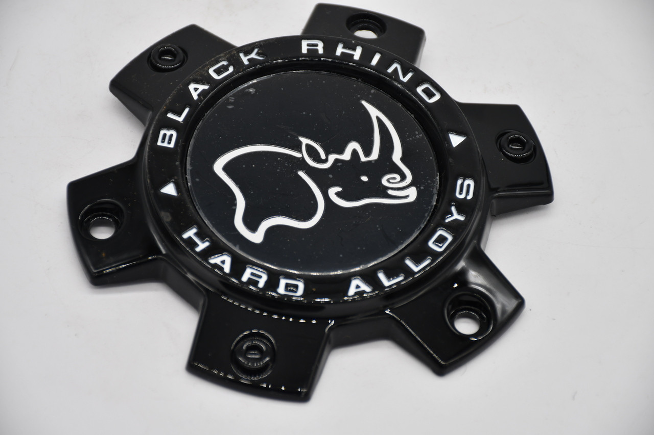 Black Rhino Gloss Black Wheel Center Cap Hub Cap 9024L139-A 5,5"