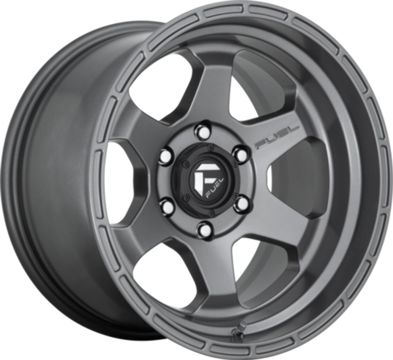 Fuel 1PC D665 Shok 18x9 5x150 Matte Anthracite Wheel 18" 20mm Rim