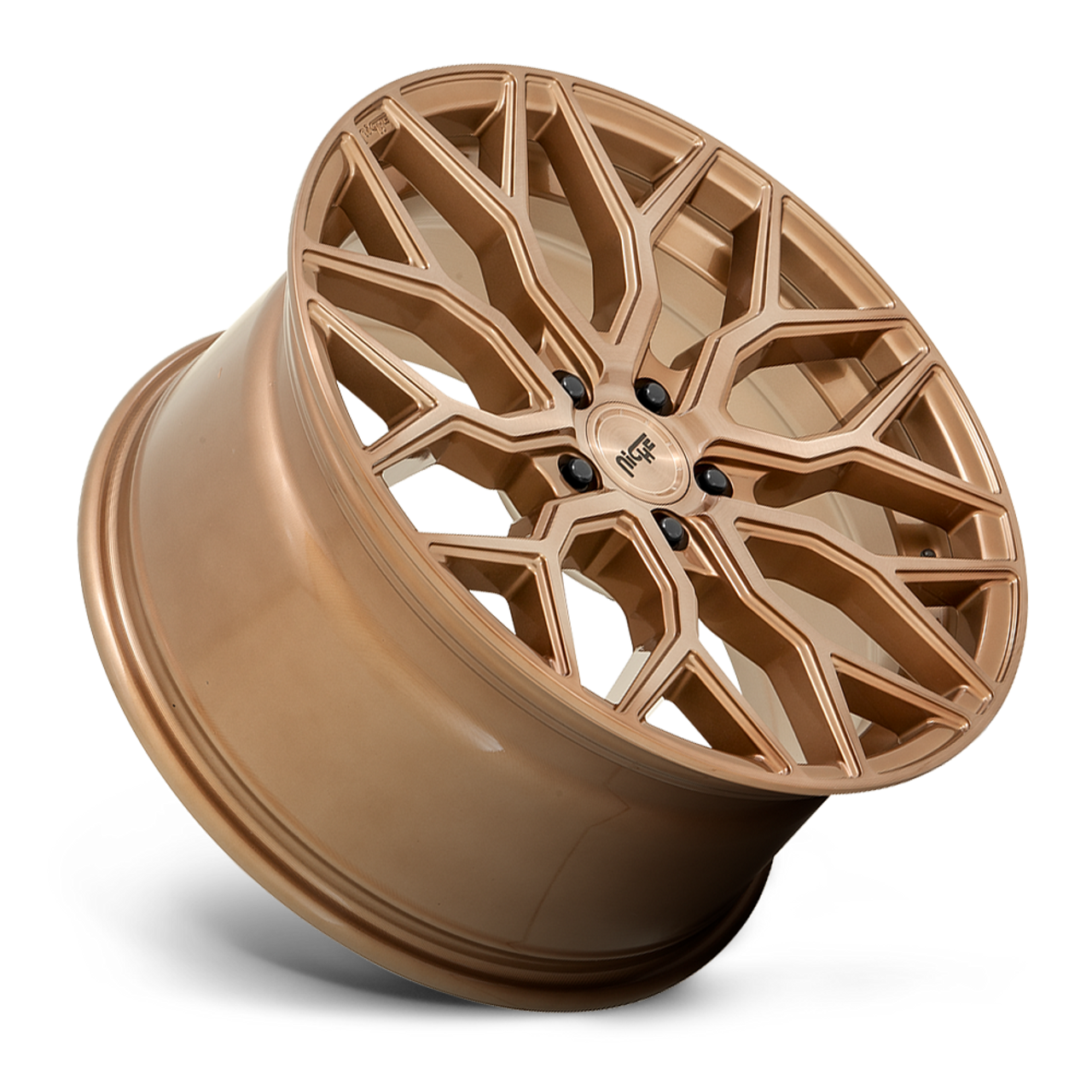 Niche 1PC M263 Mazzanti 19x9.5 5x112 Bronze Brushed Wheel 19" 38mm Rim