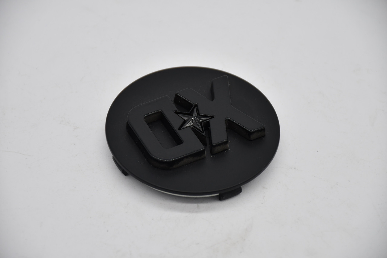 XD Satin Black Gloss Black Logo Wheel Center Cap Hub Cap T167L133-1-H34-S7 (just the center) 3"