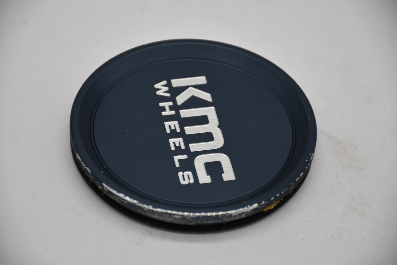 KMC Navy Blue Wheel Center Cap Hub Cap KM446CAP1MB 4"
