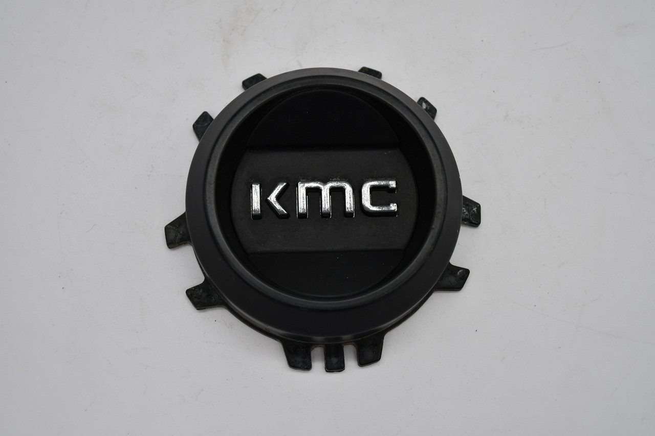 KMC Matte Black Wheel Center Cap Hub Cap T164H120-5-H30-S3 (just the center) 3.7'