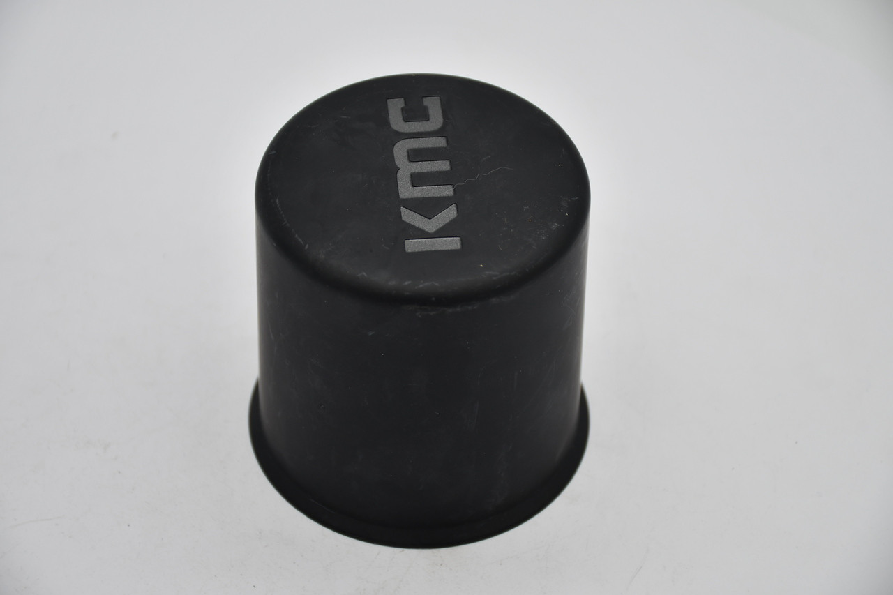 KMC Matte Black Wheel Center Cap Hub Cap M-525 3.5"