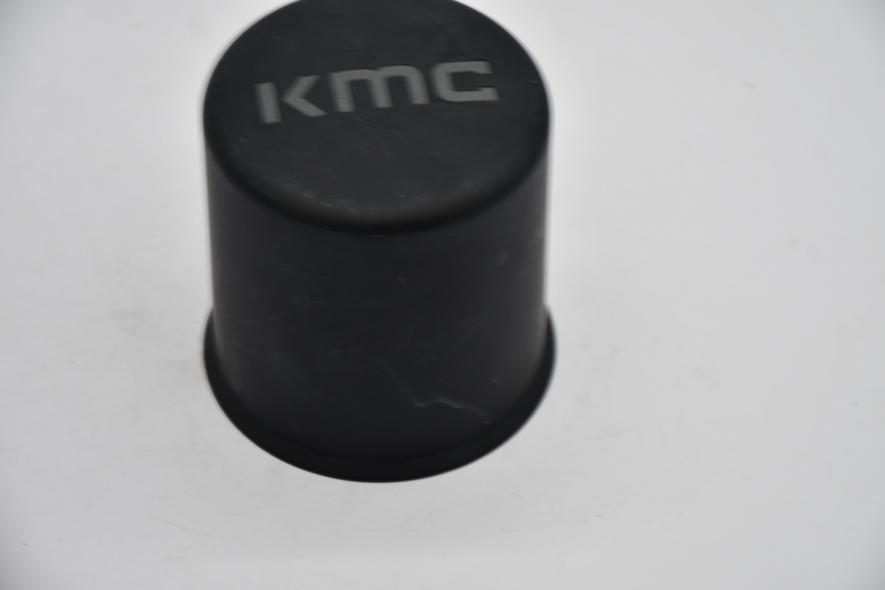 KMC Matte Black Wheel Center Cap Hub Cap M-525 3.5"