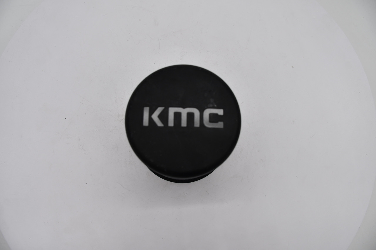 KMC Matte Black Wheel Center Cap Hub Cap M-525 3.5"