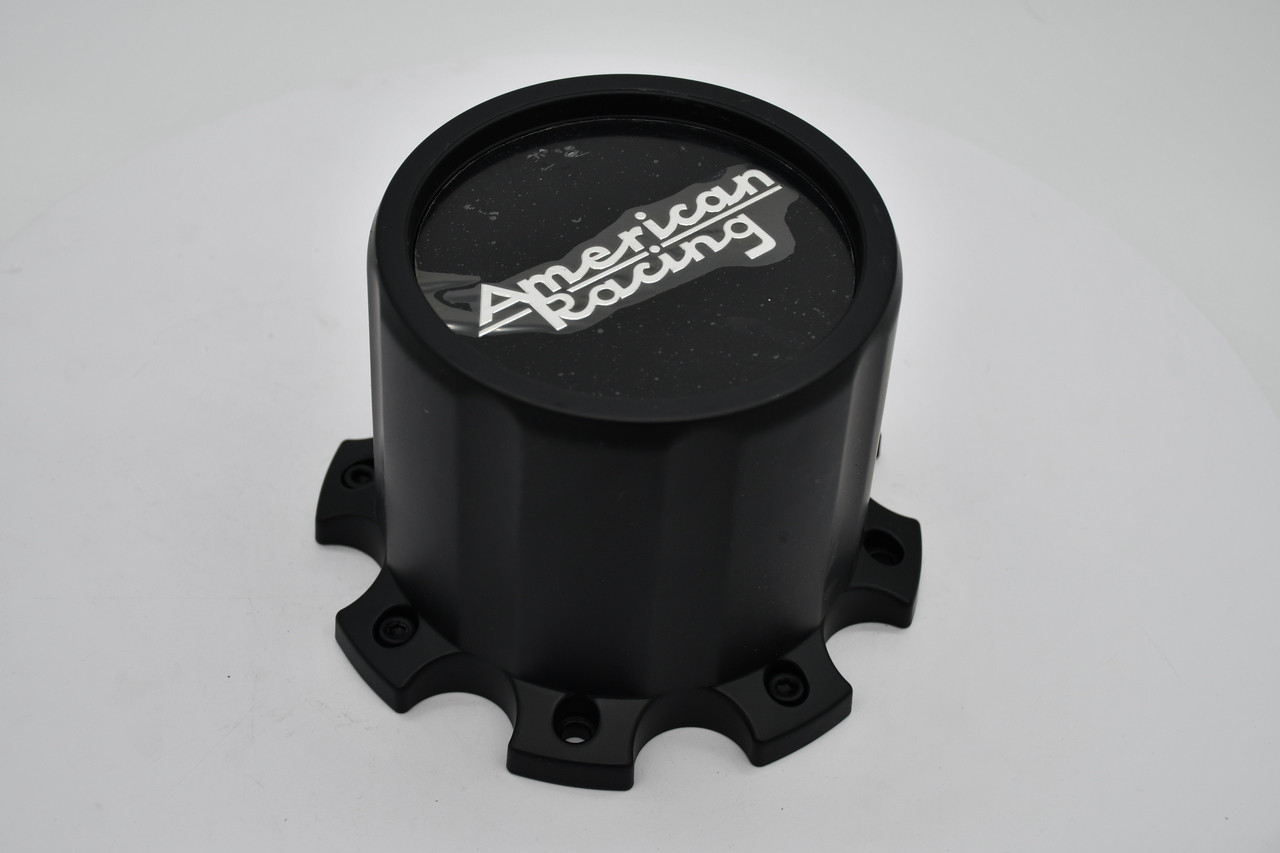 American Racing 204 Rear Dually Black Wheel Center Cap CAP-AX204-Rear-B-S5