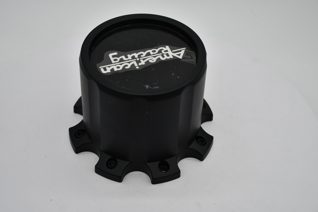 American Racing 204 Rear Dually Black Wheel Center Cap CAP-AX204-Rear-B-S5