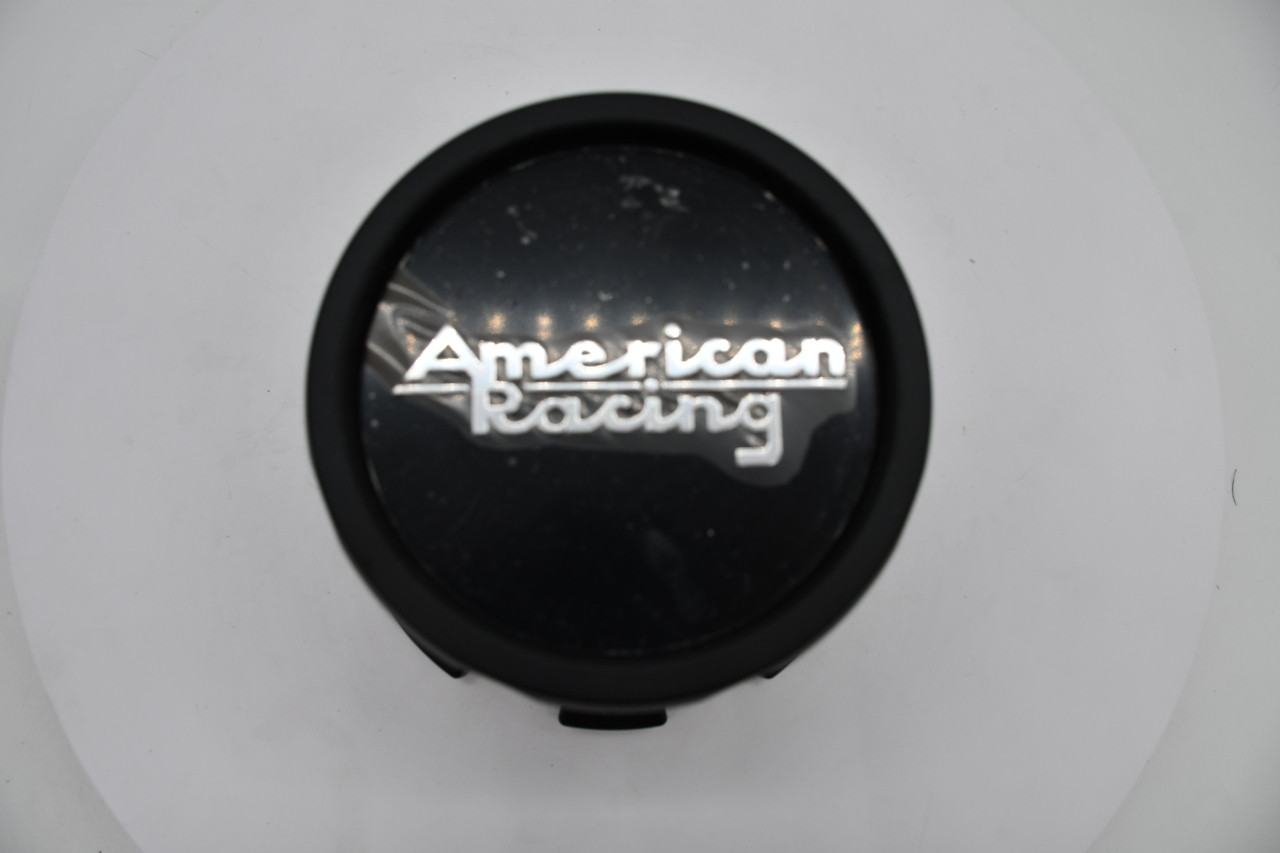 American Racing 204 Rear Dually Black Wheel Center Cap CAP-AX204-Rear-B-S5