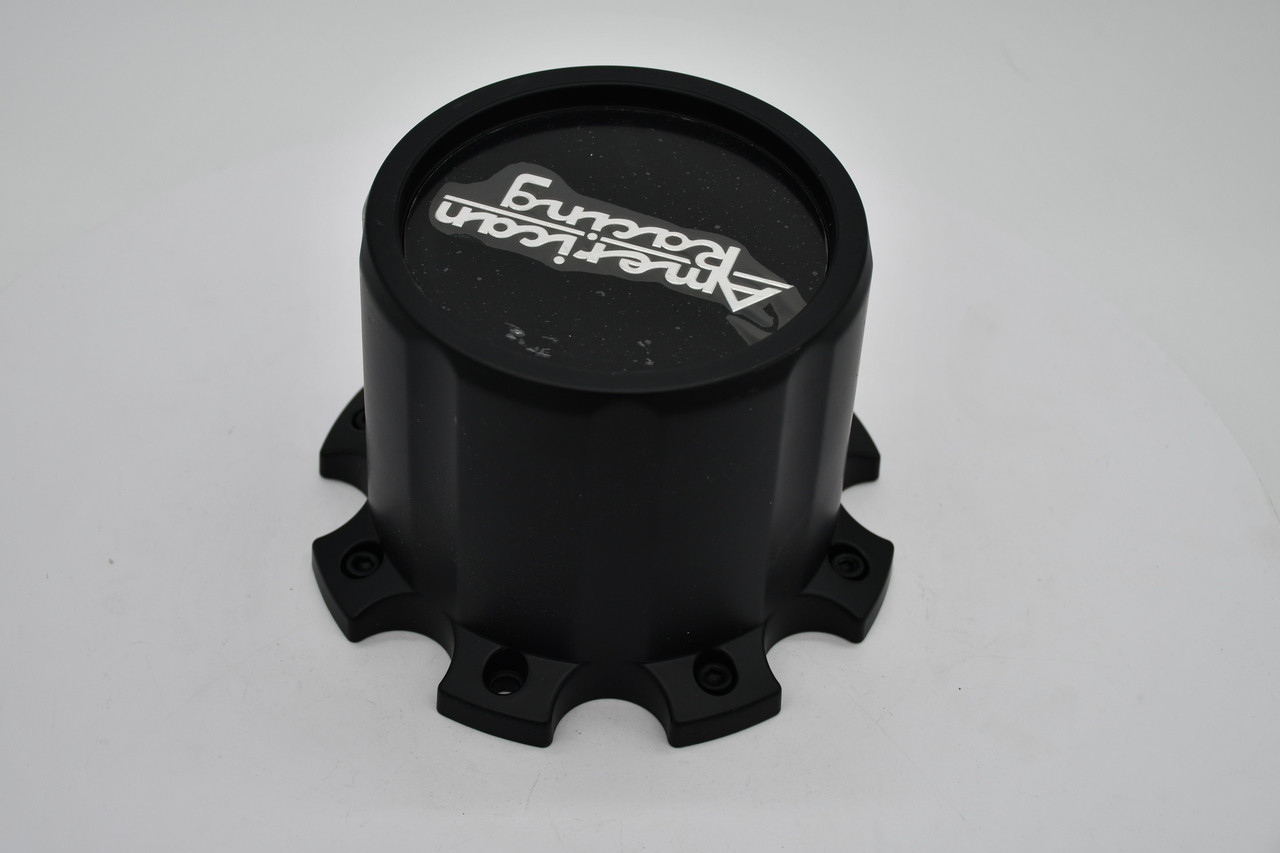 American Racing 204 Rear Dually Black Wheel Center Cap CAP-AX204-Rear-B-S5