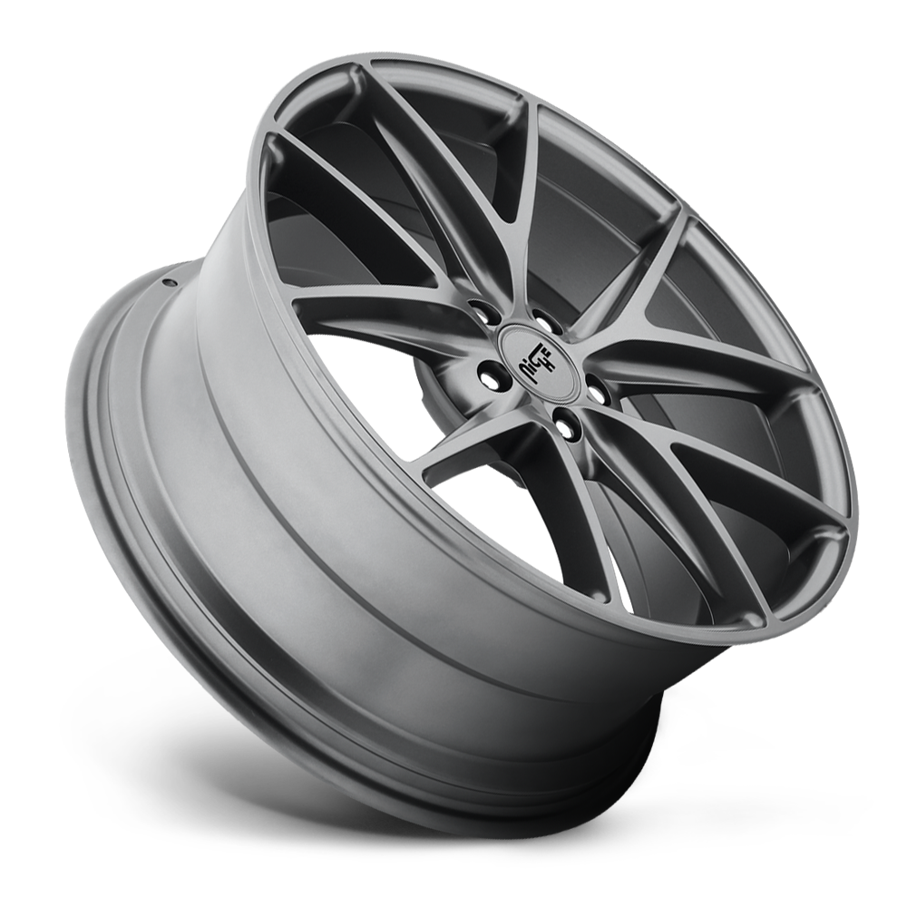 Niche 1PC M116 Misano 19x9.5 5x112 Matte Gun Metal Wheel 19" 50mm Rim