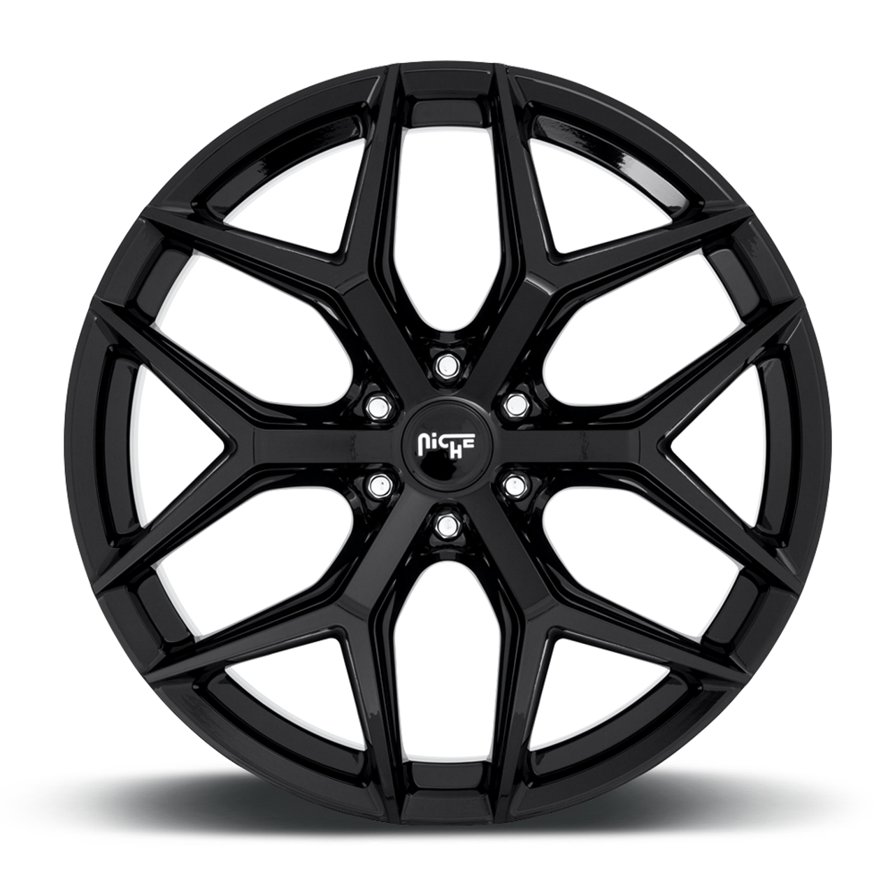 Niche 1PC M231 Vice Suv 20x9 6x135 Gloss Black Wheel 20" 30mm Rim For Ford