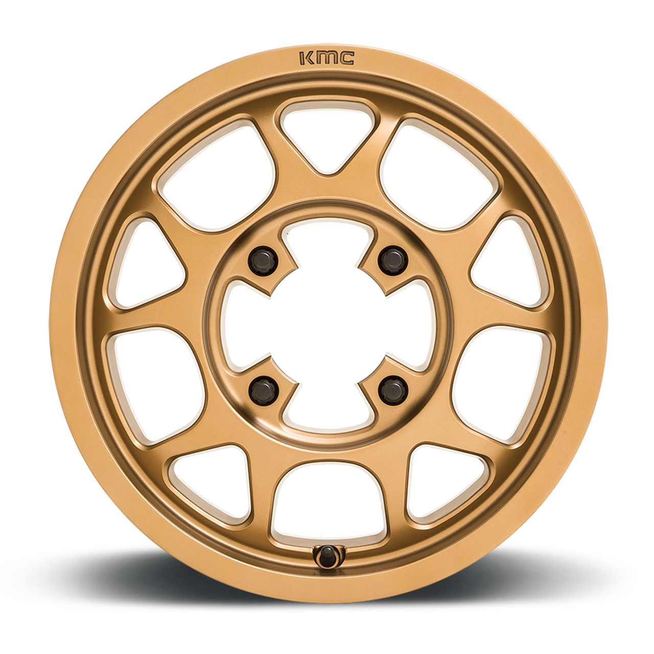 KMC Powersports KS136 Toro 15x6 4x137 Matte Bronze Wheel 15" 38mm Rim