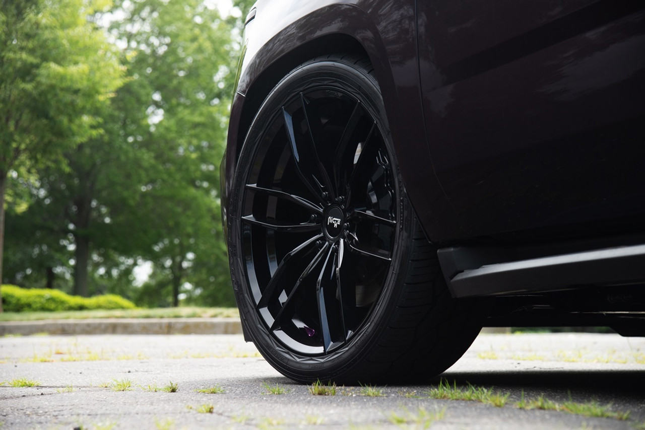 Niche 1PC M209 Vosso 22x9.5 6x5.5 Gloss Black Wheel 22" 30mm Rim