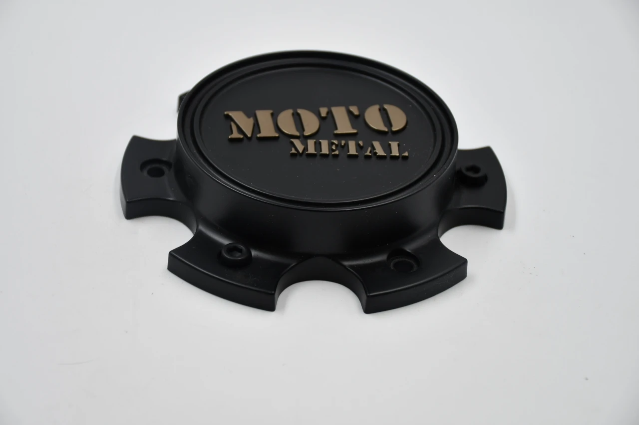 Moto Metal Matte Black/Bronze Lettering Wheel Center Cap Hub Cap T168145-6-H30-S2 5.75' 6 Lug