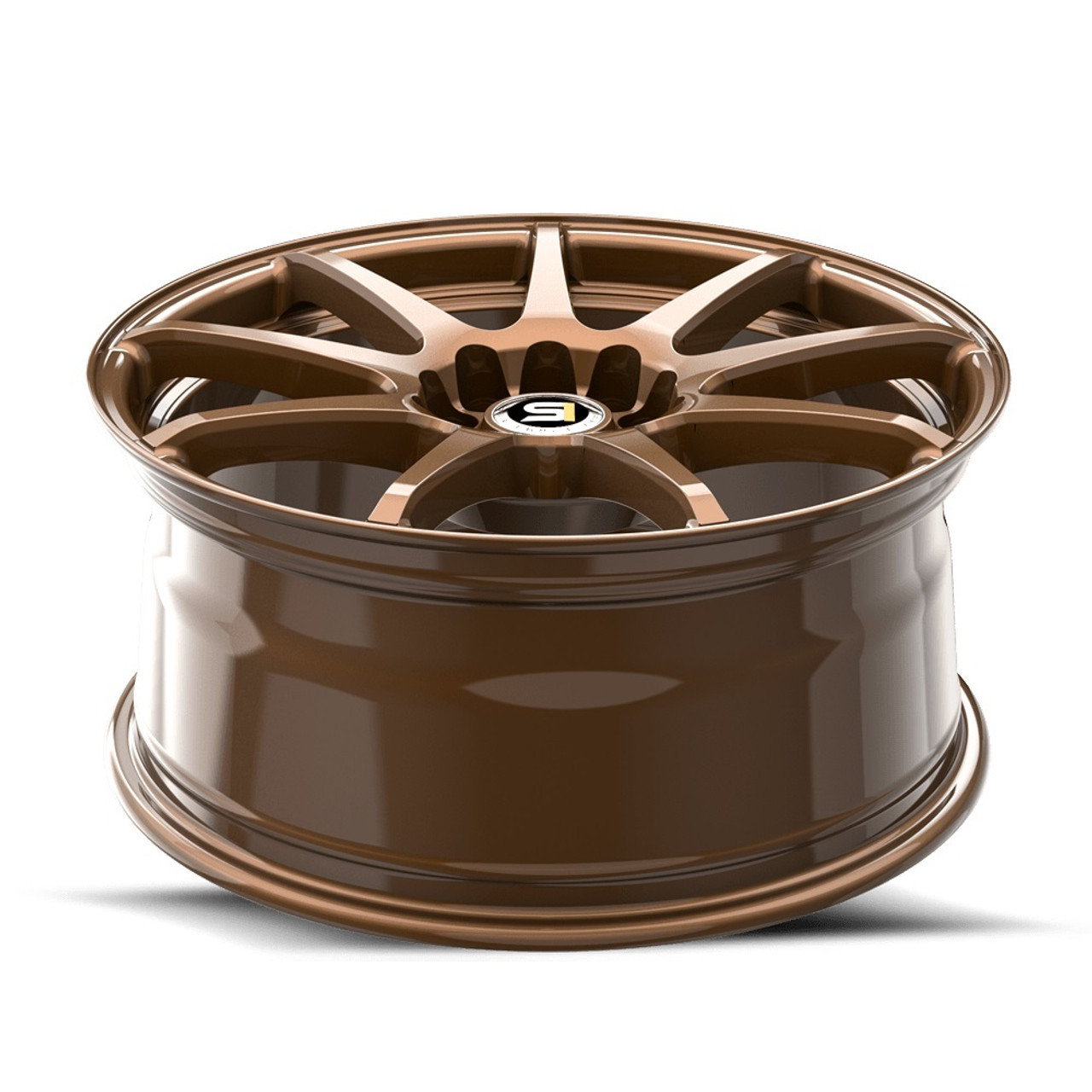 17" Spec-1 SP-67 Gloss Bronze 17x7 Wheel 5x108 5x4.5 42mm Rim