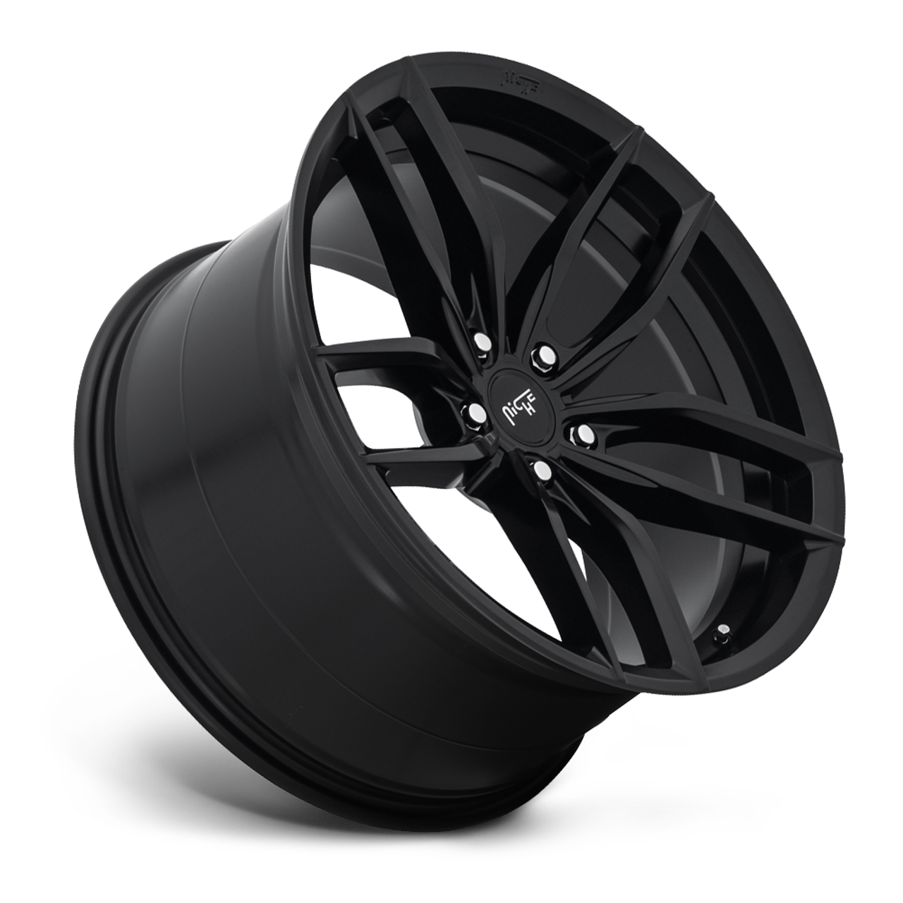 Niche 1PC M203 Vosso 17x8 5x4.25 Matte Black Wheel 17" 40mm Rim