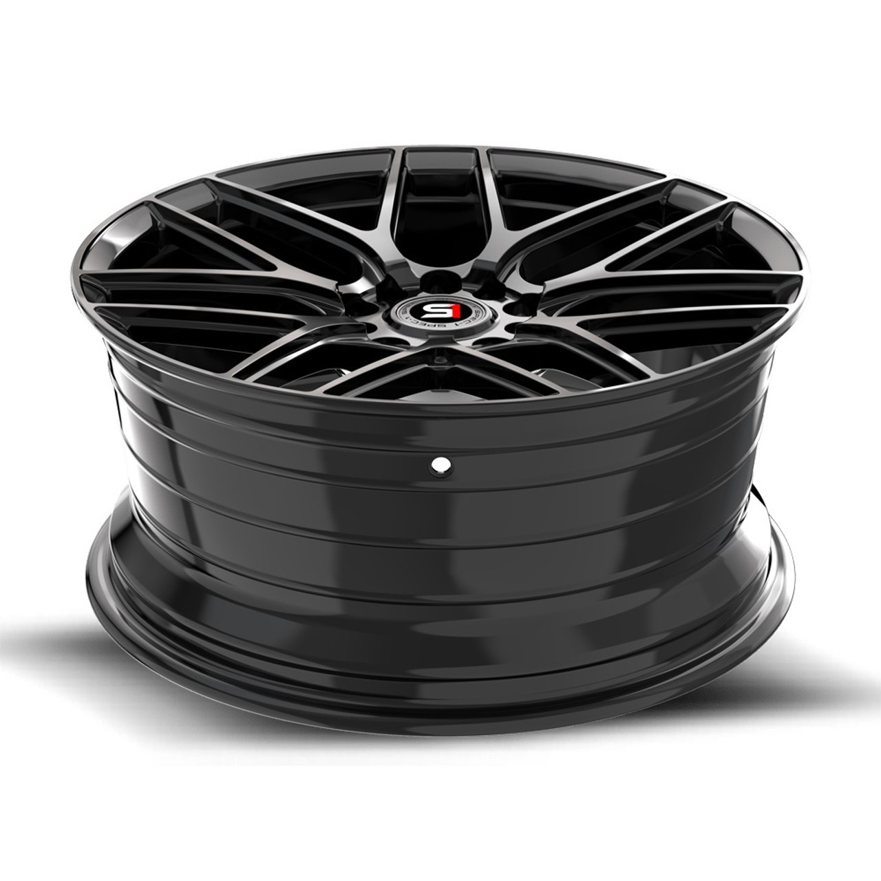 Set 4 18" Spec-1 SP-78 Gloss Black 18x8 Wheels 5x4.5 5x120 35mm Rims